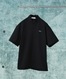 bpmスナップ釦スタンド襟半袖シャツ