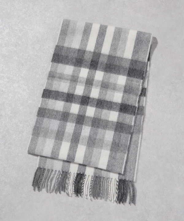 CLASSIC CHECK BRUSHED SCARF