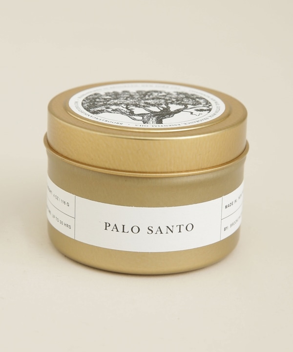 GOLD TRAVEL CANDLE PALO SANT