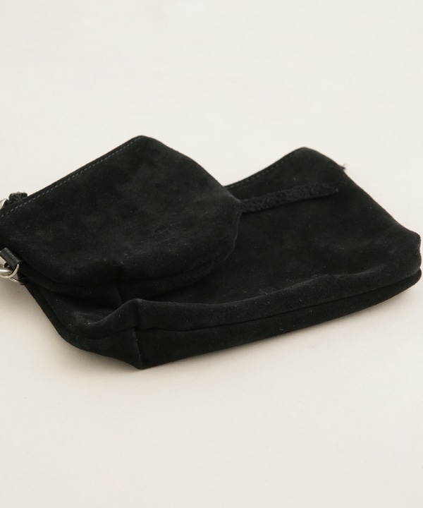 PAIR CASE COW SUEDE WITH STRAP