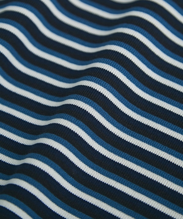 LB.02/マルチボーダーフライスTシャツ 半袖