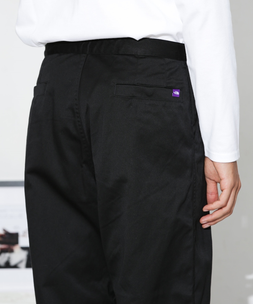 Chino Wide Tapered Field Pants / ブラック | 6703227085 | ナノ