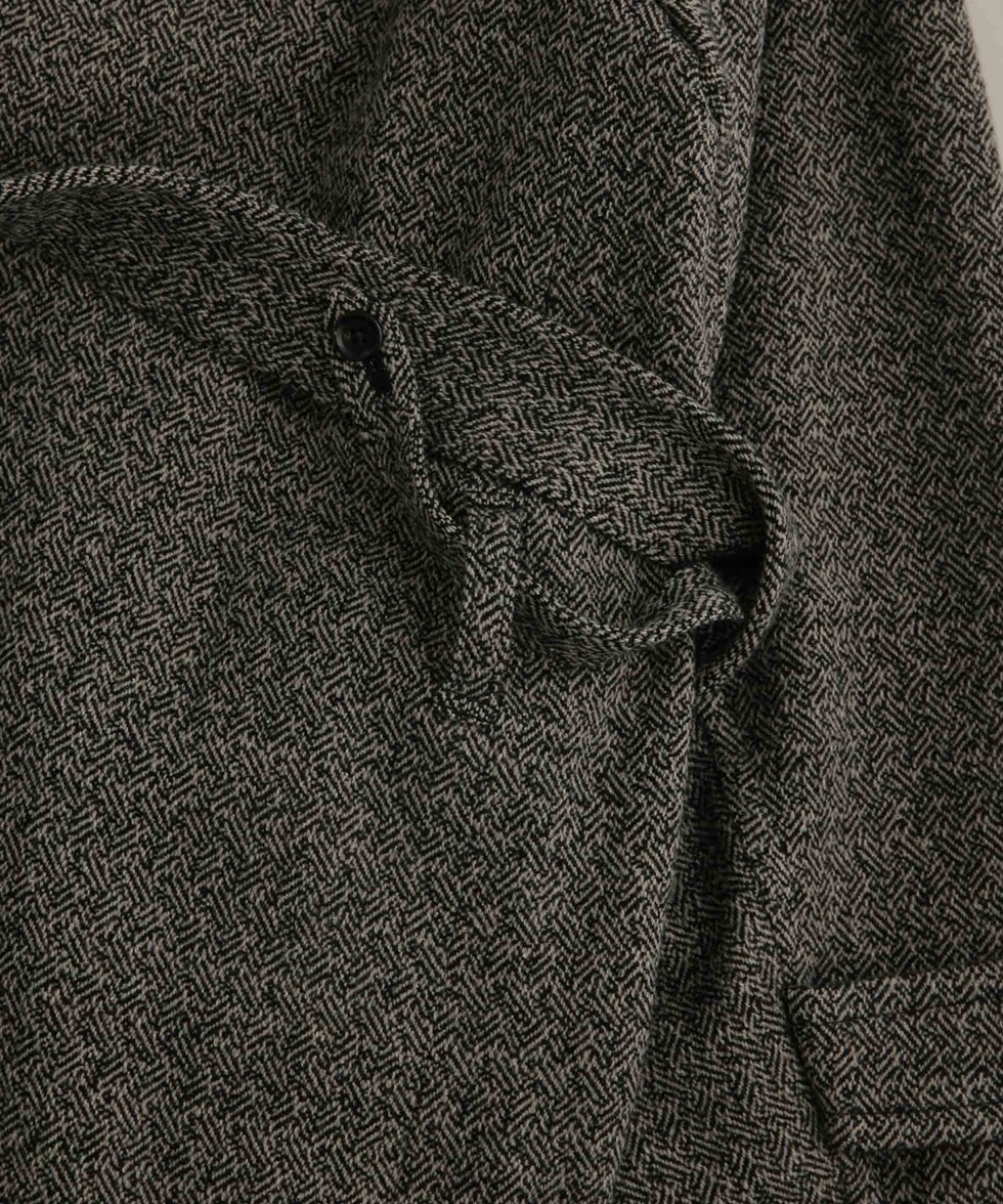 WOOL SILK TWEED S/C COAT / グレー | 6702211086 | ナノ・ユニバース