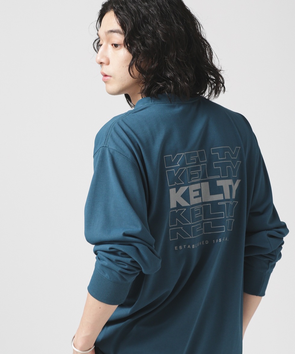 LB.04/WEB限定 「KELTY別注」 ロンT 長袖 / ブラック | 6723123217