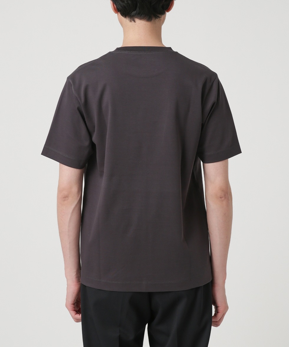 パネル ナノユニバース nano\u0026co 半袖 Tシャツ M 黒 クルーネック