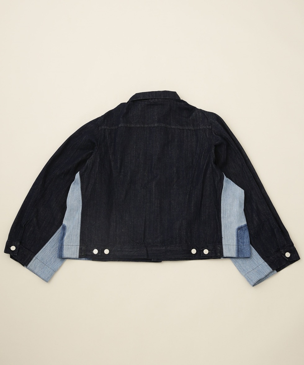 別注 WIDE DENIM JACKET / インディゴ | 6702212080 | ナノ