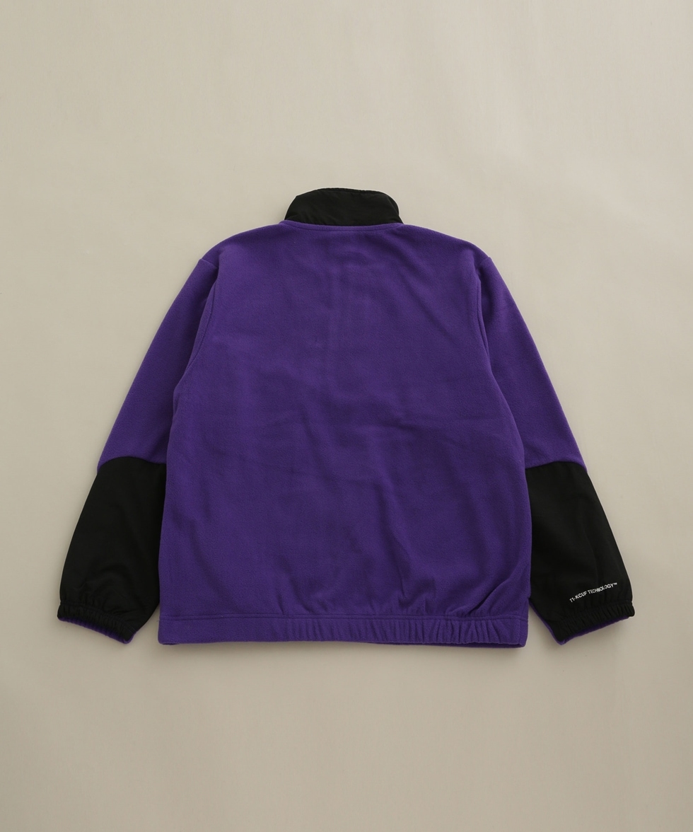 RANGE QUARTER ZIP POLAR FLEECE / パープル | 6702212088 | ナノ