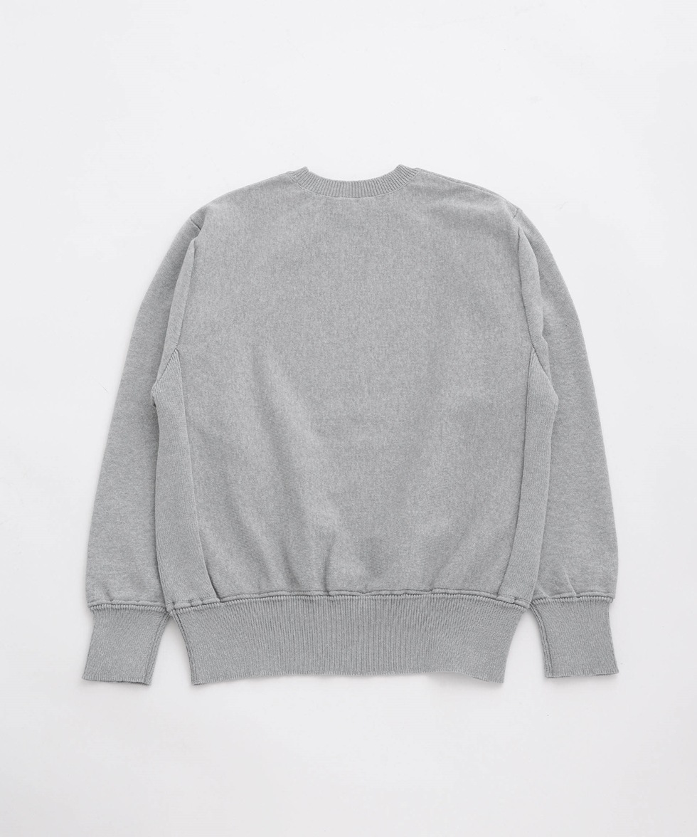 GIMA COTTON REVERSE KNIT P/O / グレー | 6703122013 | ナノ