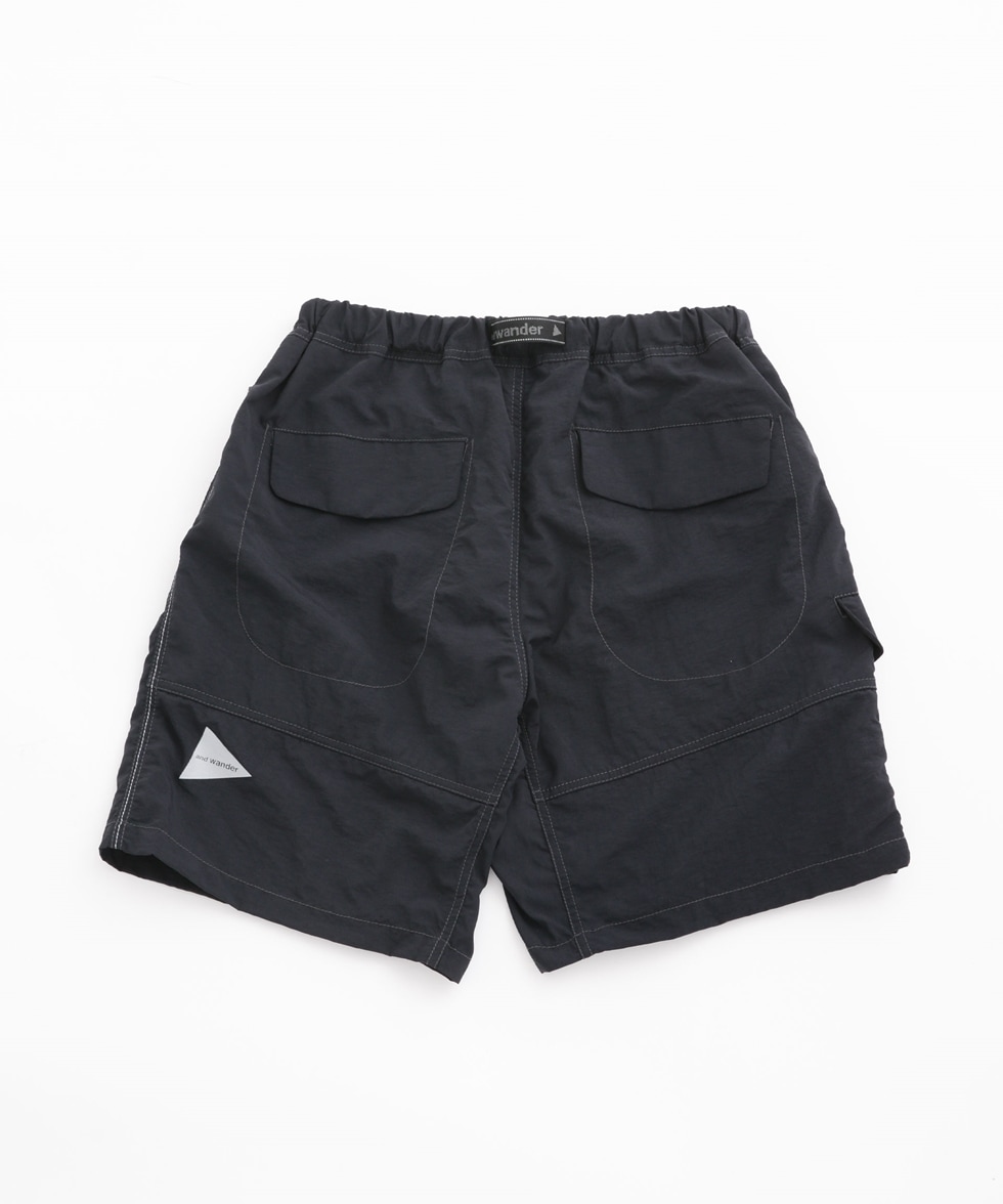 Ny taffeta hiker short pants / ブラック | 6703128042 | ナノ