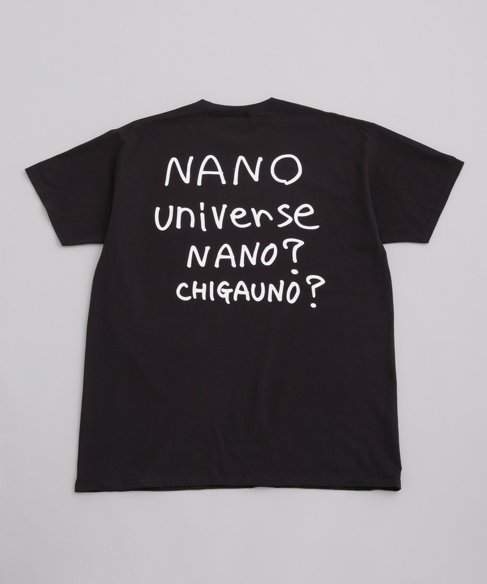 Ken Kagami×NANOuniverse 別注Tシャツ / ブラック | 6722224215 | ナノ 