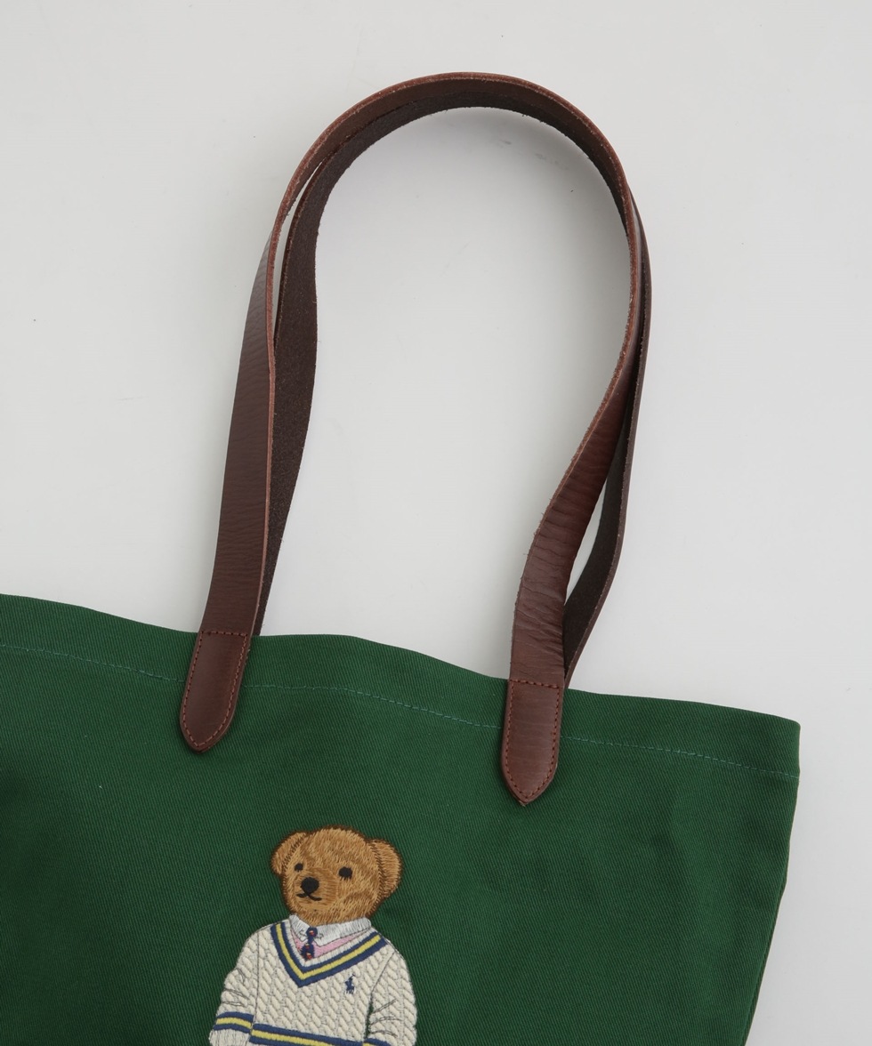 POLO BEAR TOTE / グリーン | 6703132129 | ナノ・ユニバース公式通販