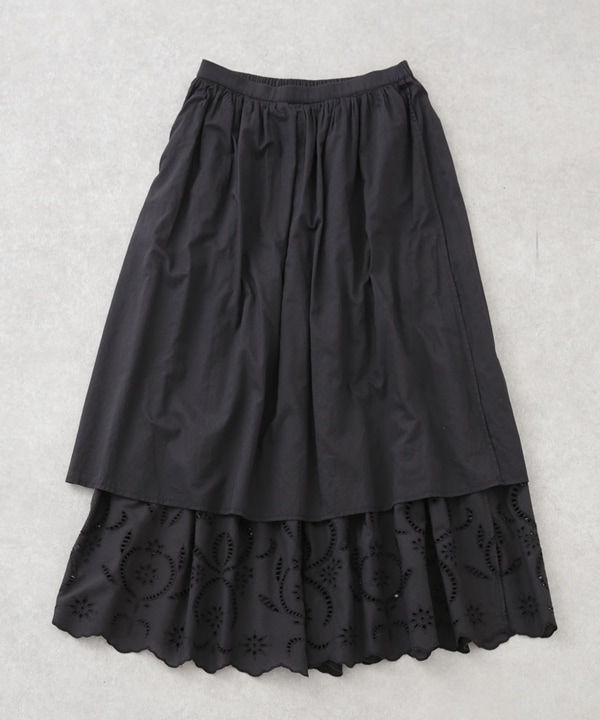 インドシフリー刺繍スカート