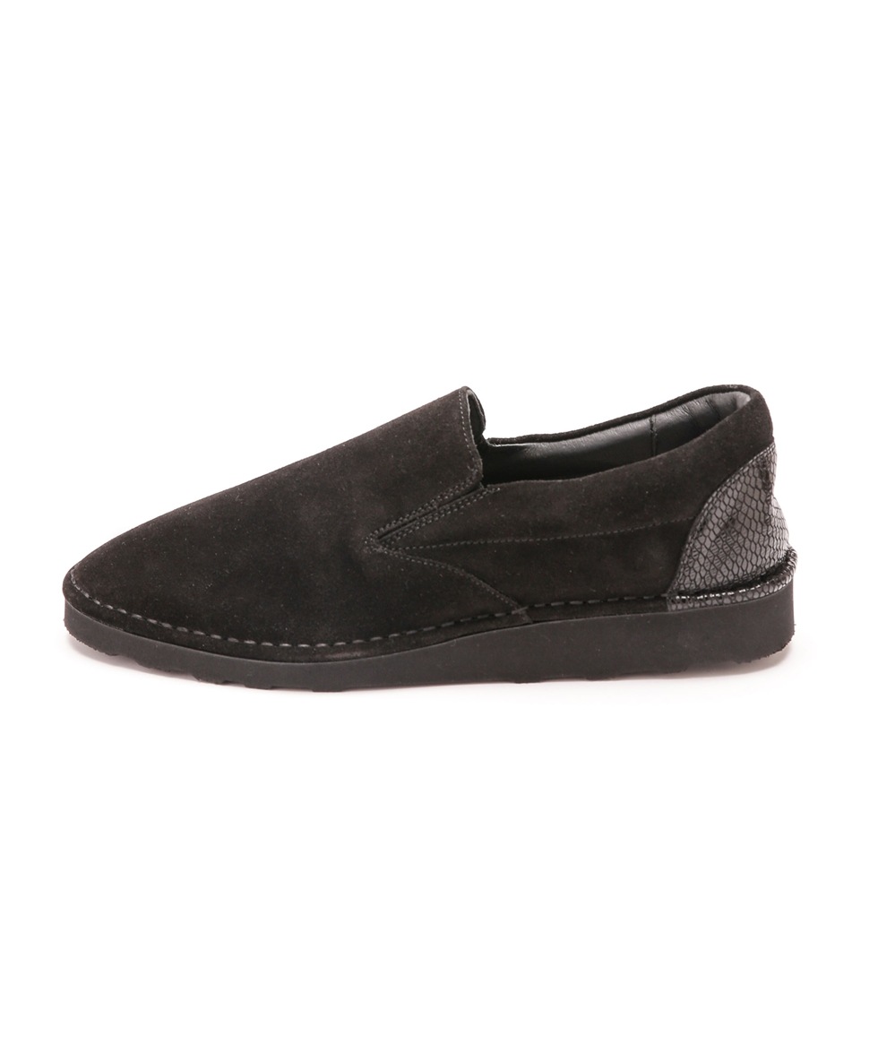 別注ＳＴＩＴＣＨ ＤＯＷＮ ＳＬＩＰ ＯＮ ＳＨＯＥＳ / ブラック