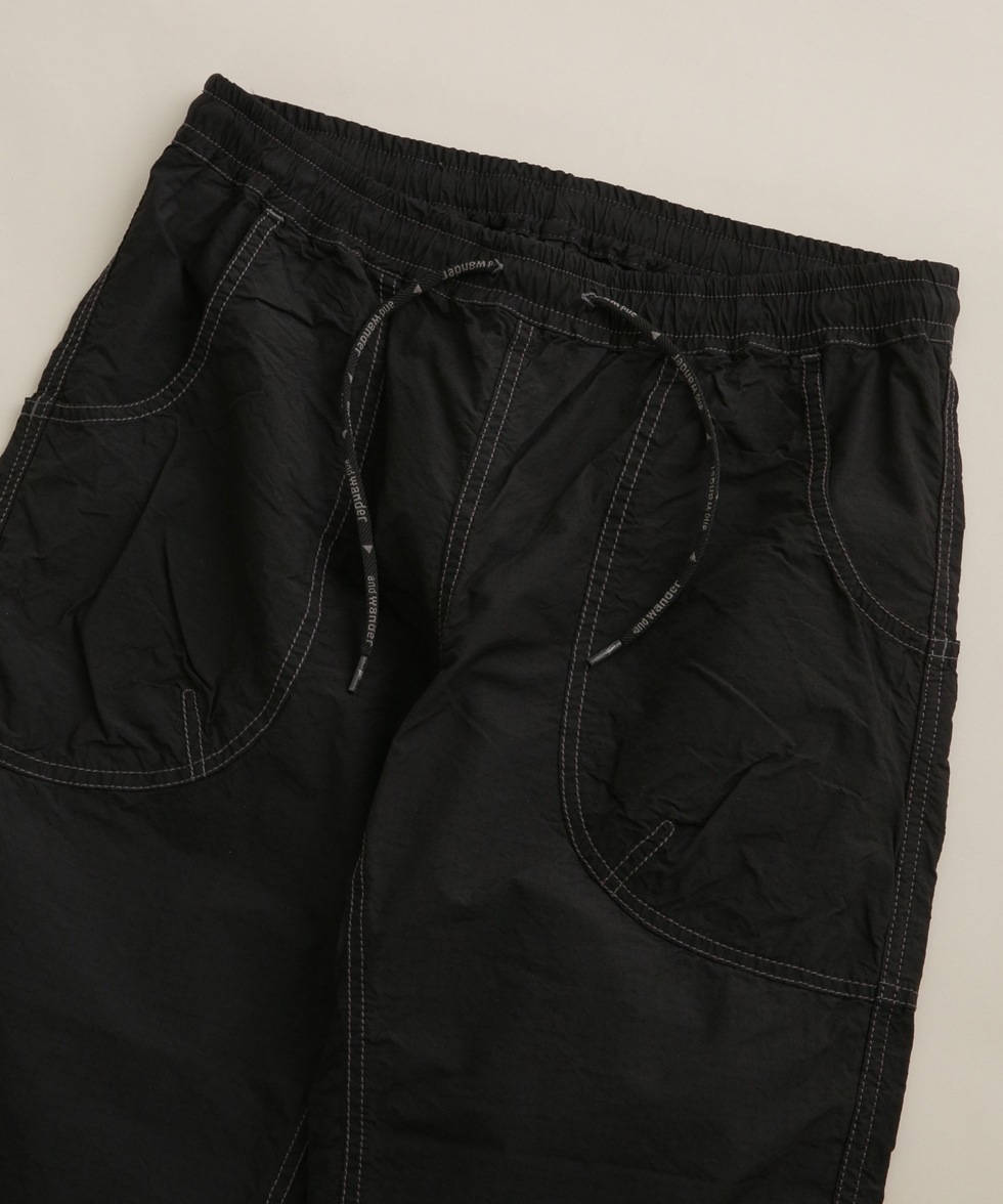 CORDURA cotton rip pants / ブラック | 6702127226 | ナノ