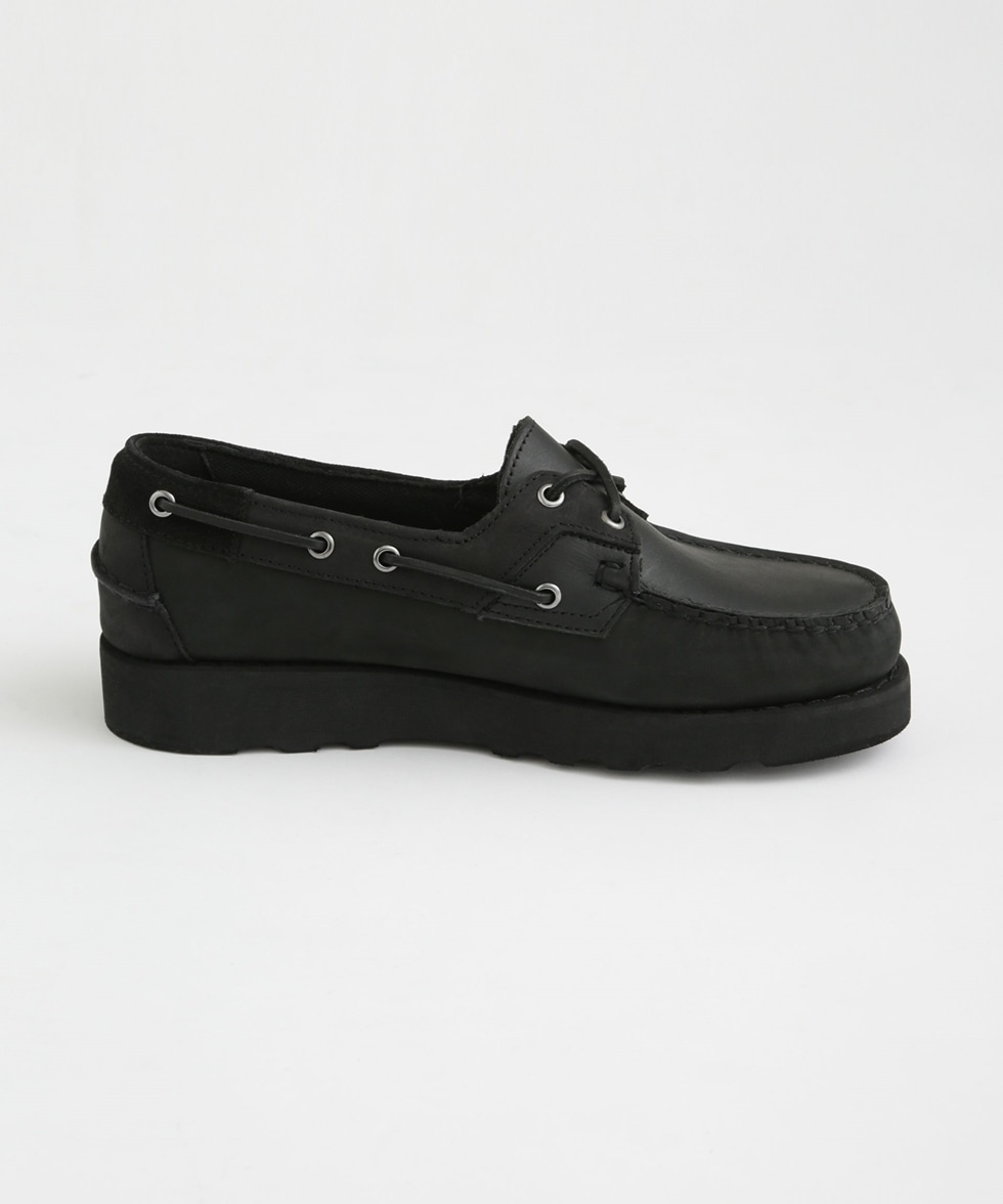 EG x Sebago Boat Shoes / ブラック | 6703133158 | ナノ・ユニバース ...