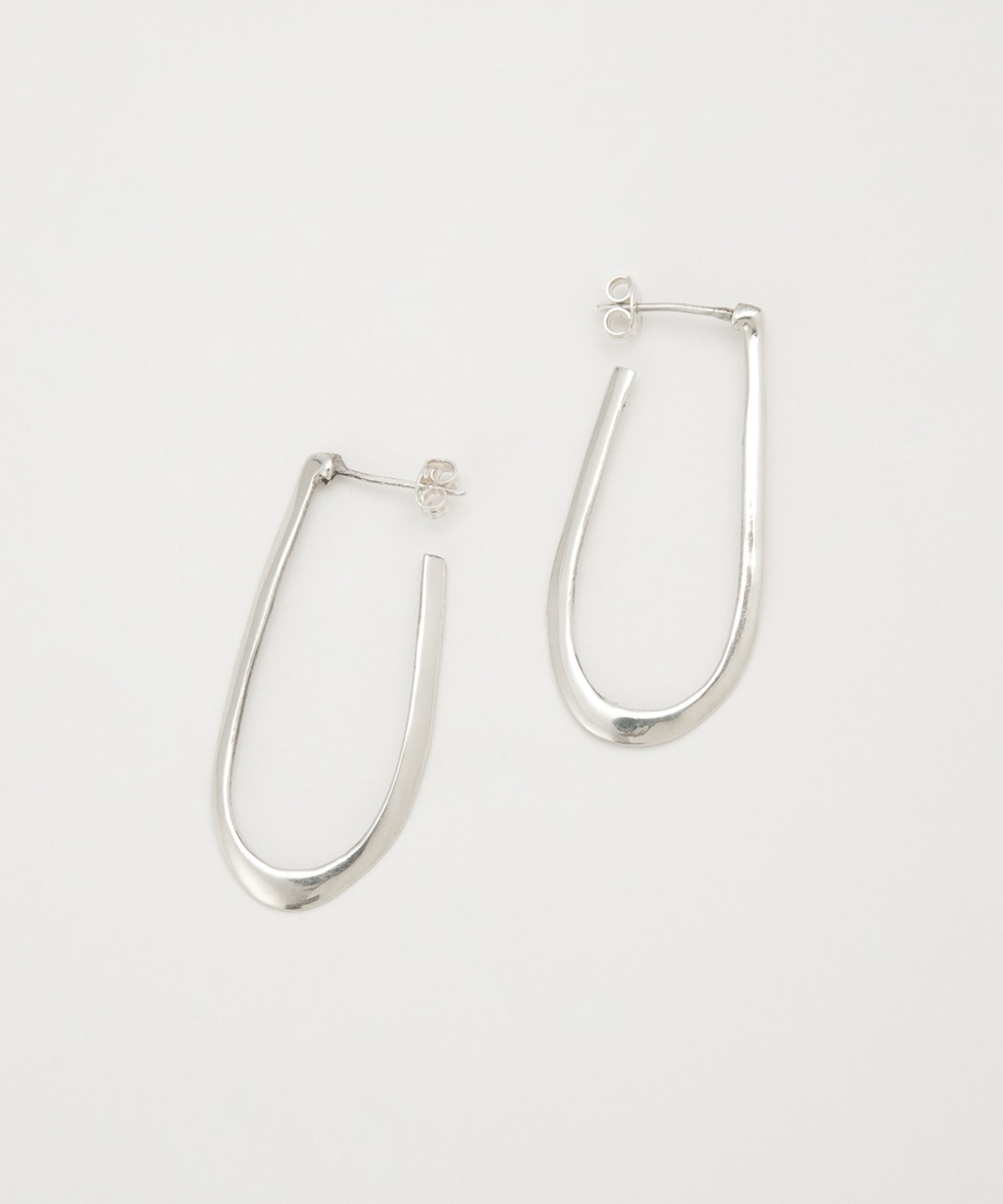 U Earrings / シルバー | 6712245179 | ナノ・ユニバース公式通販