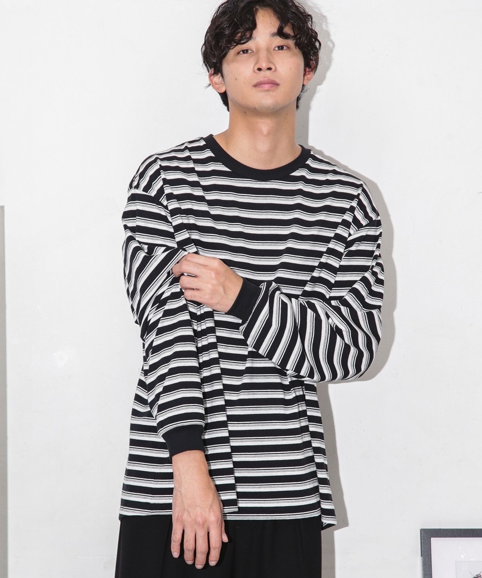 polyploid / OVERSIZE LONGSLEEVE B / 3 - Tシャツ/カットソー(七分/長袖)