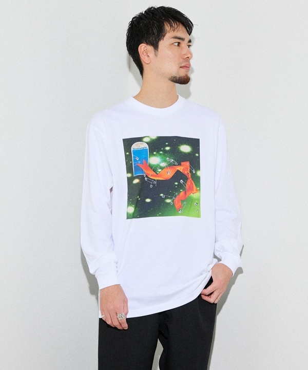 LB.04/「とんだ林蘭×NANO universe」 ロングTシャツ