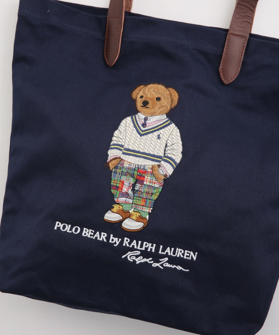 POLO BEAR TOTE / ネイビー | 6703132128 | ナノ・ユニバース公式通販