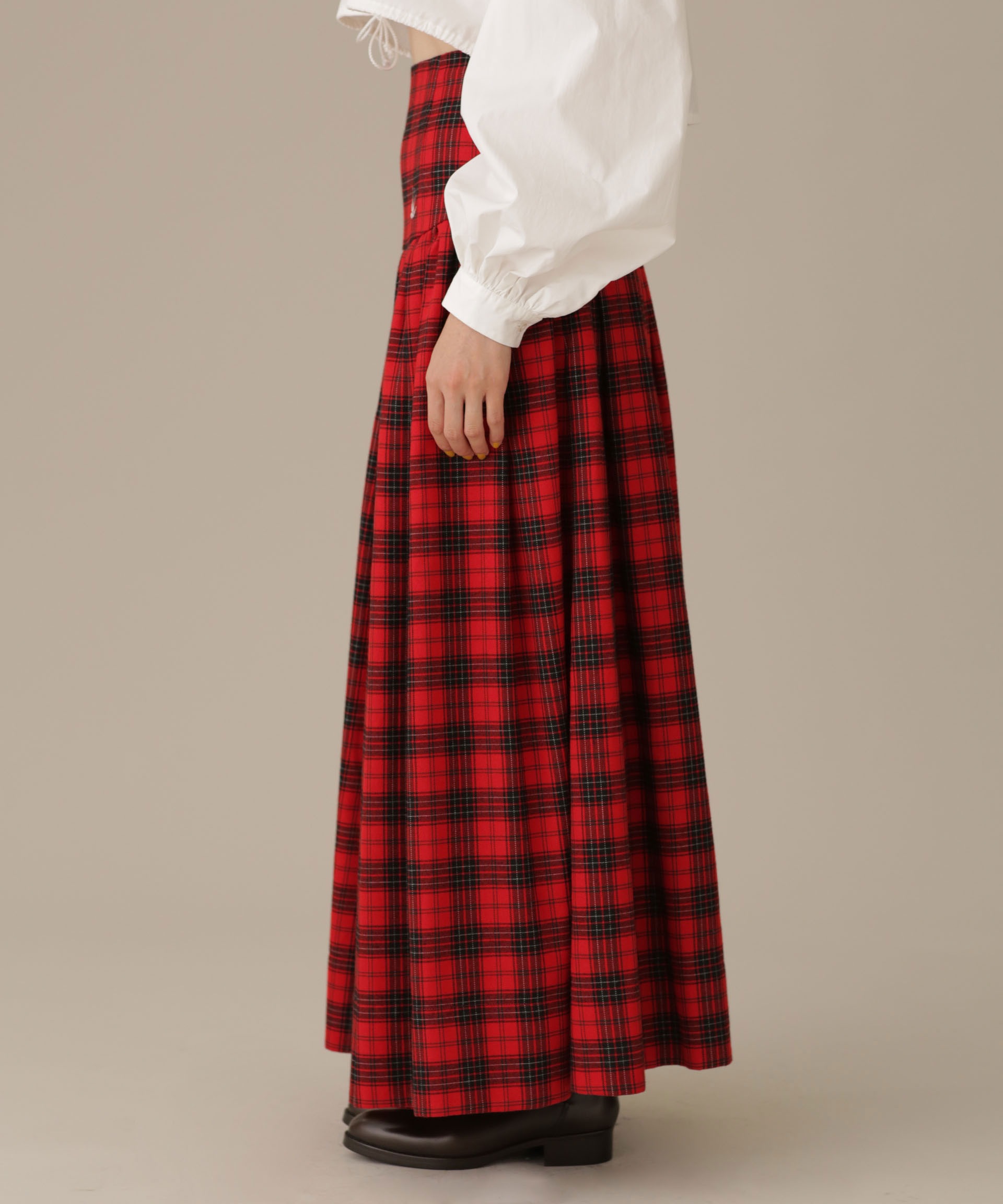 Long Gathered Skirt その他画像5