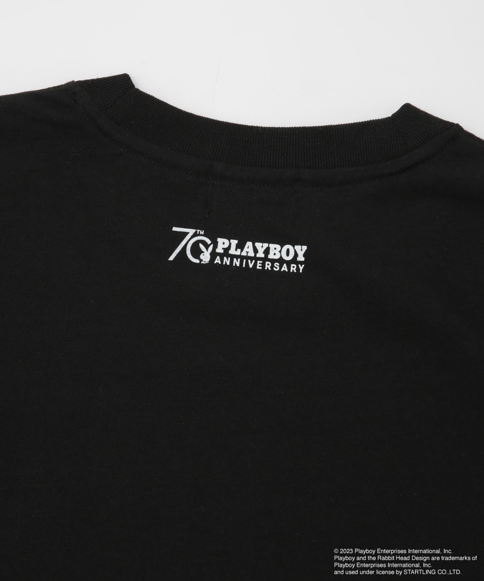 LB.03/「PLAYBOY別注」L・O・T・F Tシャツ / ブラック | 6683124241