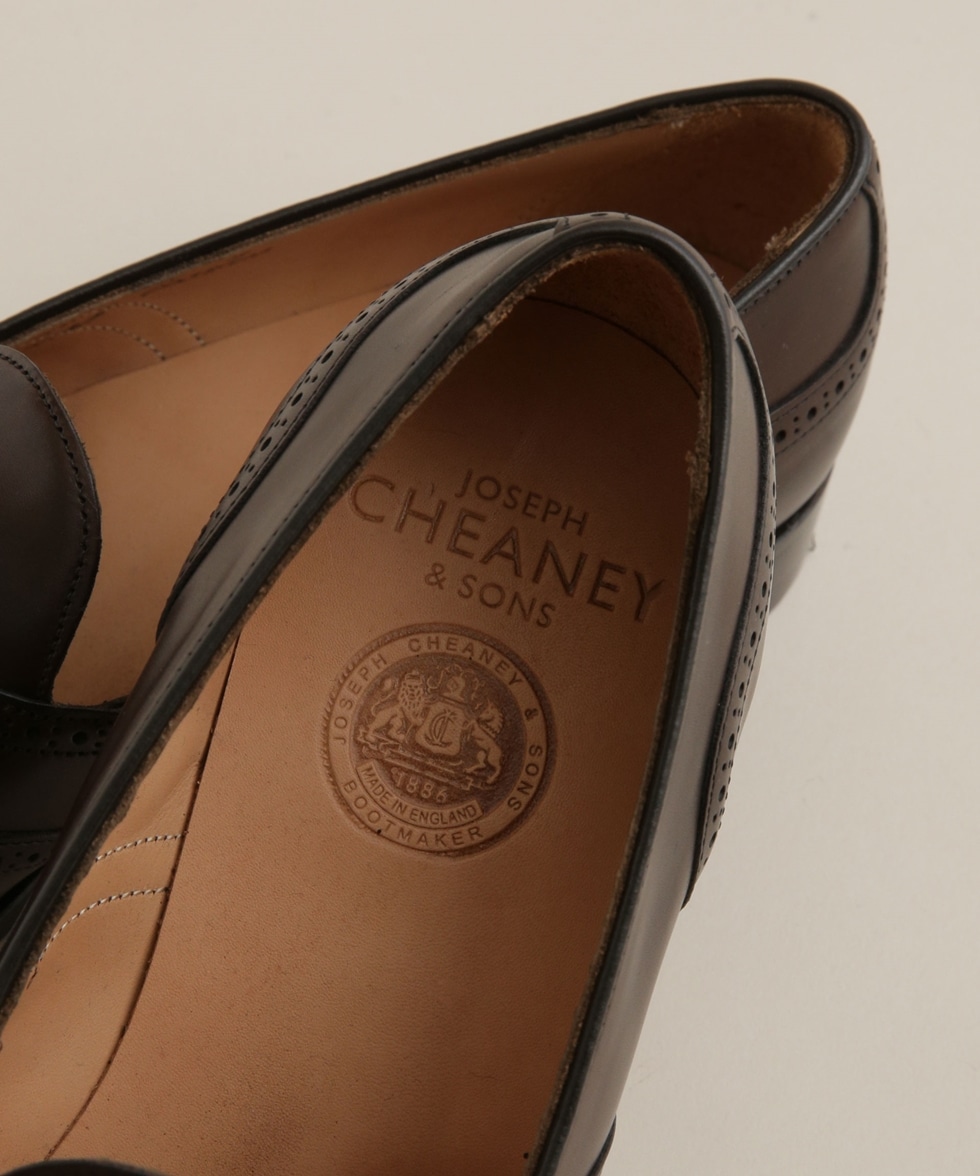 【HOT安い】cheaney 6 別注　コインローファー 靴