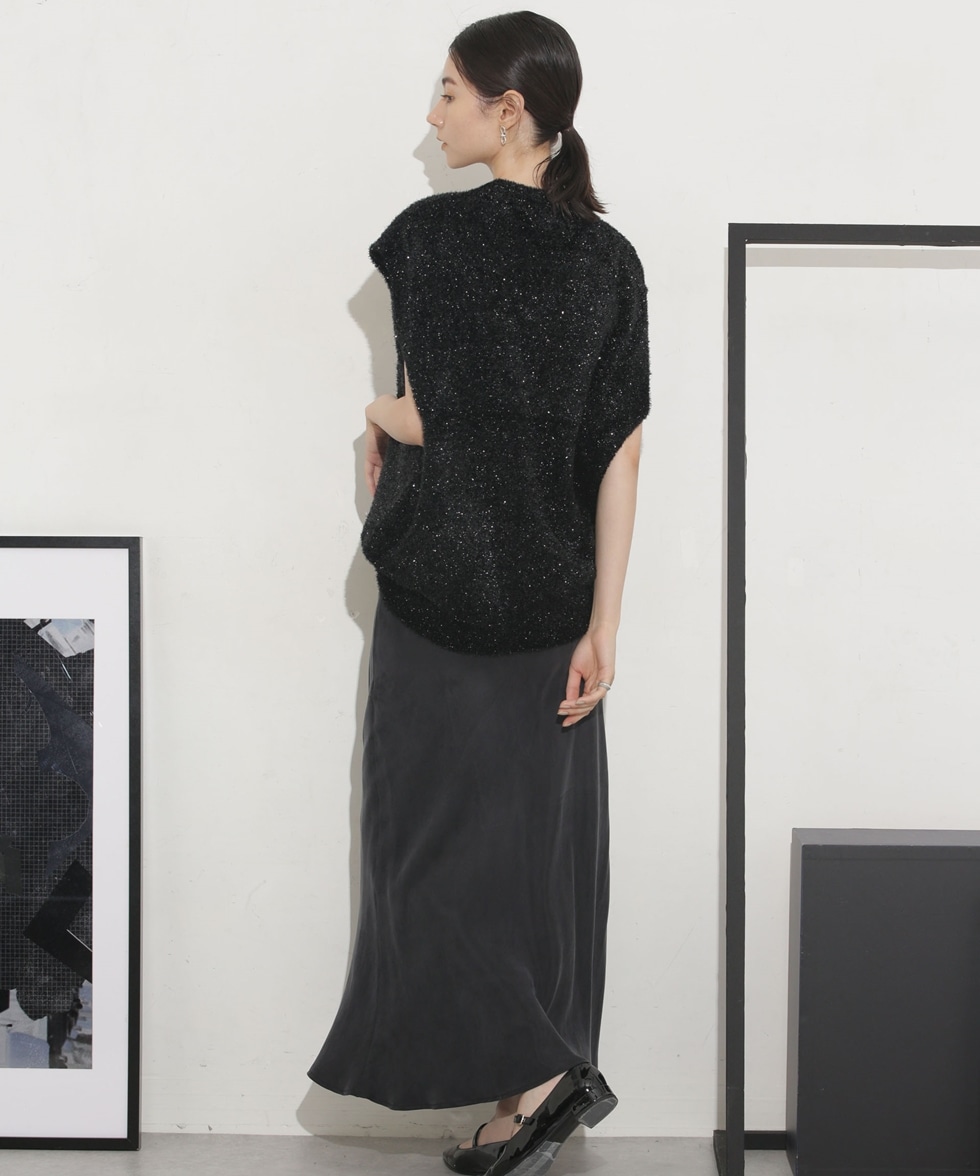 Nylon Knit Vest / ブラック | 6713225005 | ナノ・ユニバース公式通販
