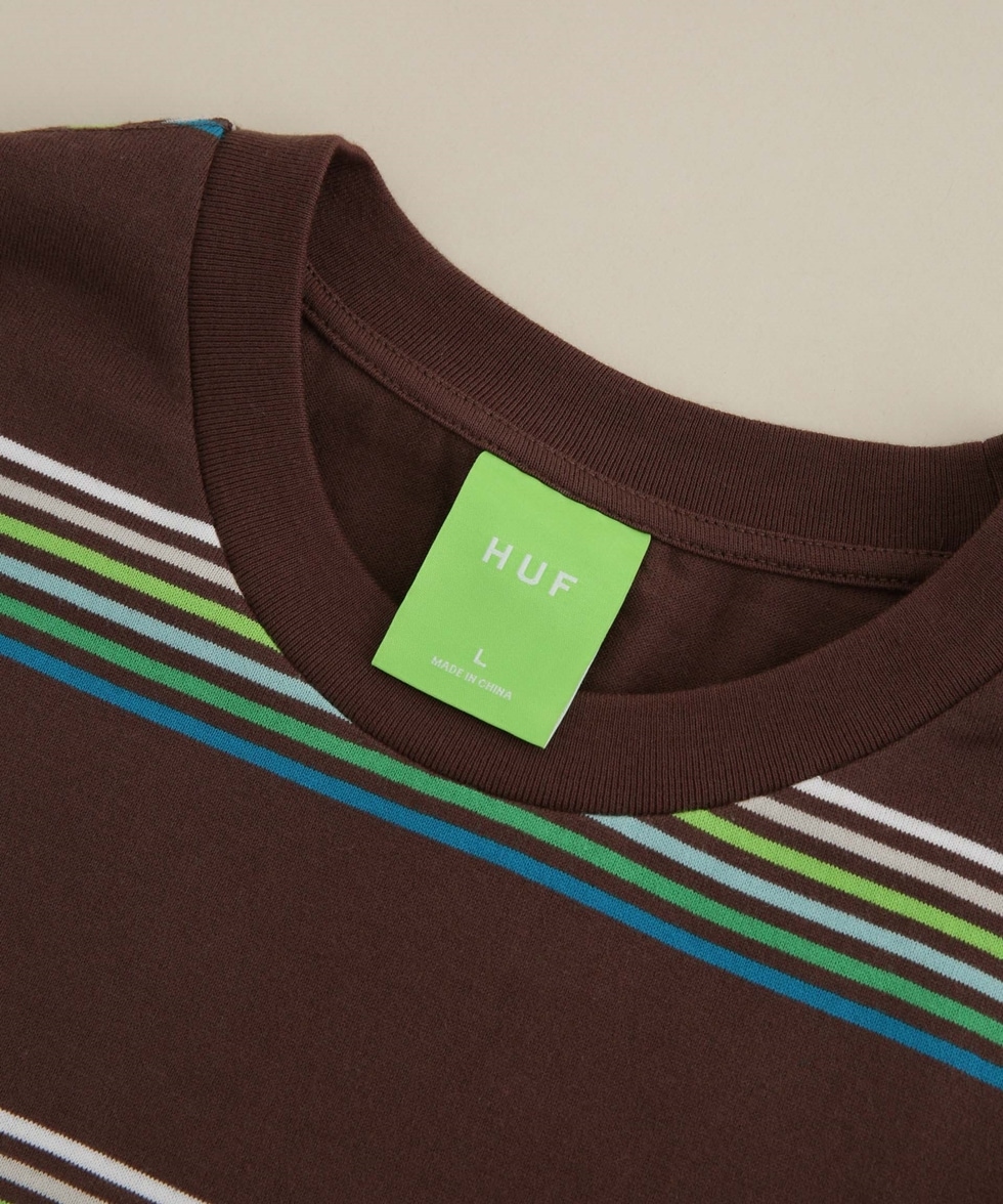 HUF / ハフ BOLINAS STRIPE S/S POCKET TEE 半袖 ポケット ボーダー T