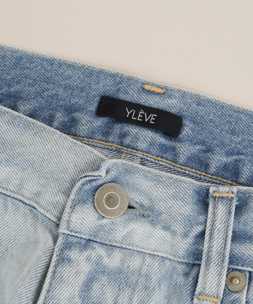 YLÈVE / 13.5oz DENIM BAGGY FADE サイズ4+kocomo.jp