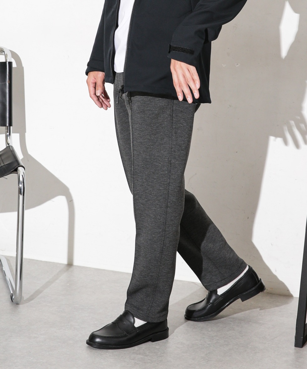 別注 TECK KNIT PIN TUCK PANT / ブラック | 6703227081 | ナノ