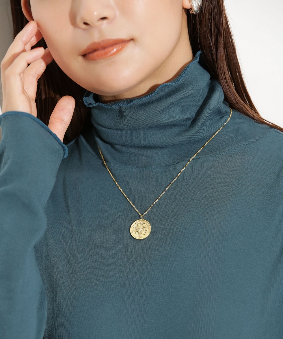 Native Coin Medallion Necklace / ゴールド | 6713246051 | ナノ