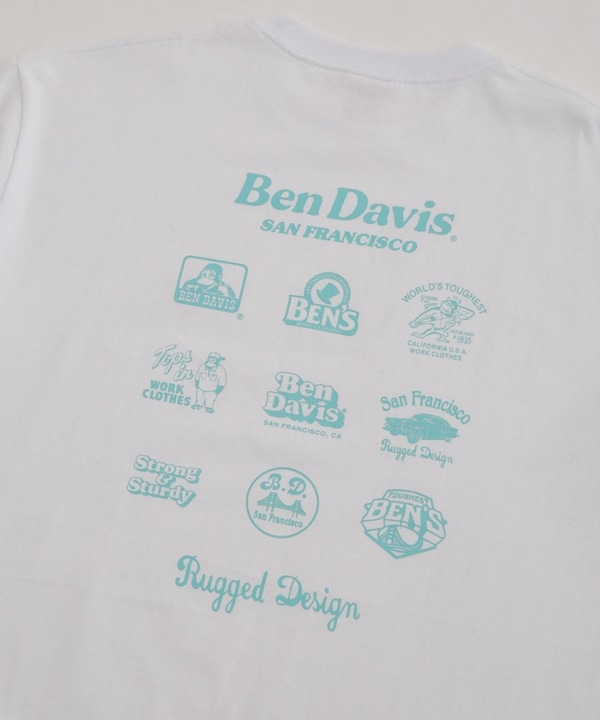 BEN DAVIS別注バックナインズ Tシャツ