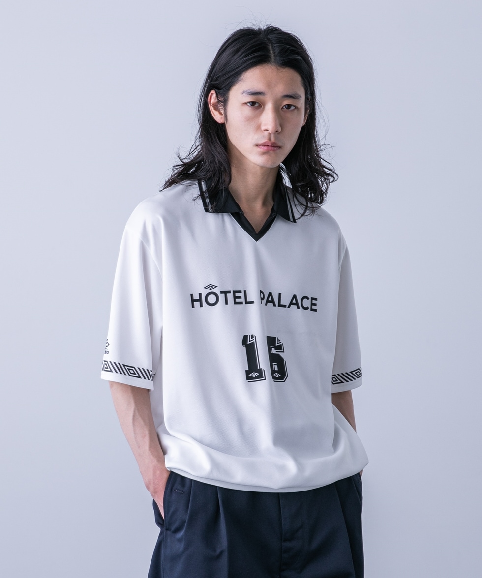 HOTEL PALACE （オテルパラス）」UMBROゲームシャツ / ブラック 