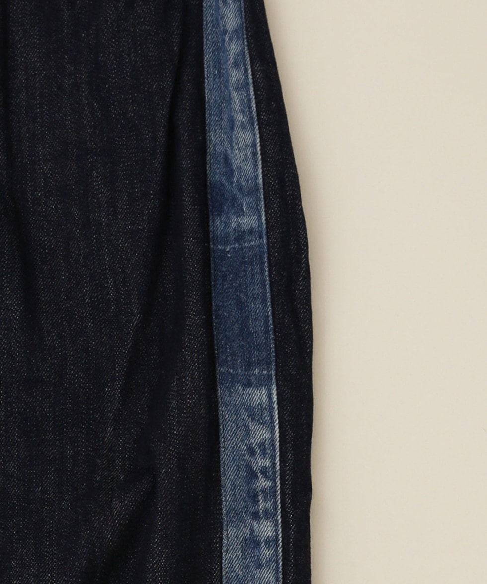 別注 SIDE LINE DENIM PANTS / インディゴ | 6702227235 | ナノ