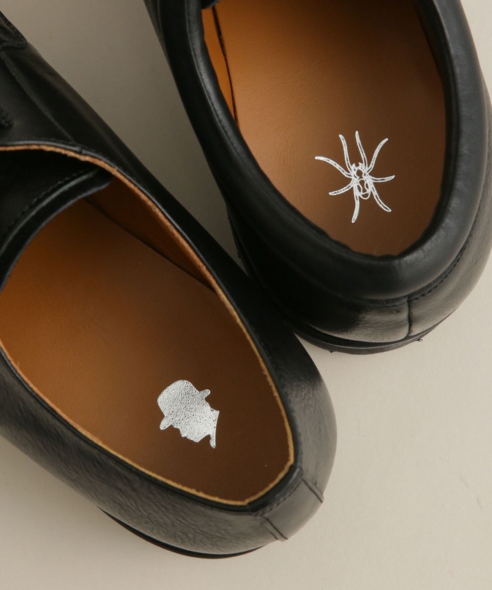 Asymmetric Postman Shoes / ブラック | 6702233164 | ナノ