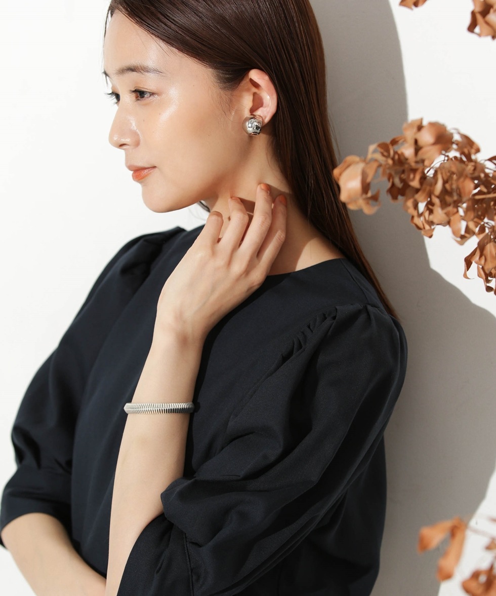 bowl earring / シルバー | 6713245022 | ナノ・ユニバース公式通販