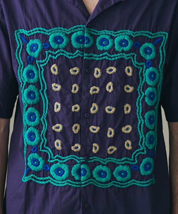 Bandana Hand Embroidery Shirt