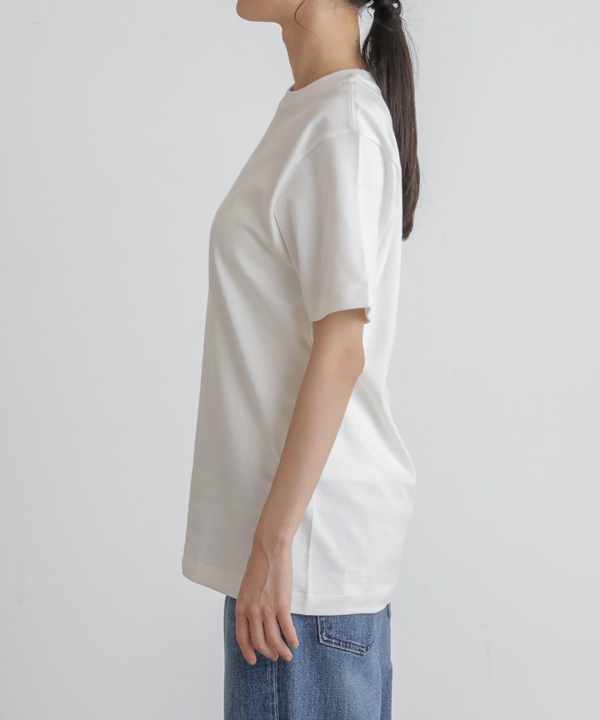 1P T-SHIRTS SHIRO クルーネックTシャツ