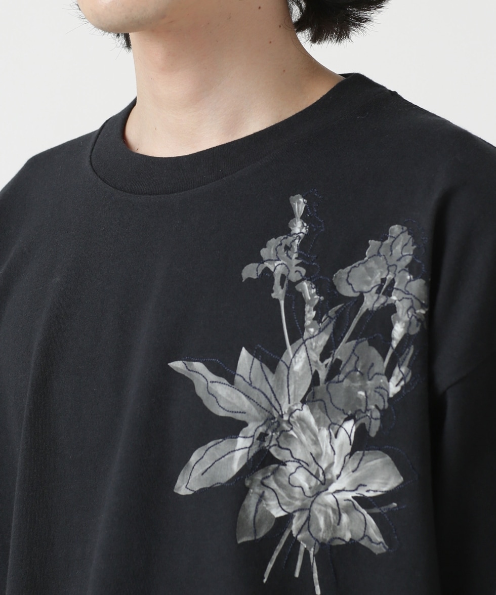 春の新作 Naptime フラワープリントTシャツ XLサイズ
