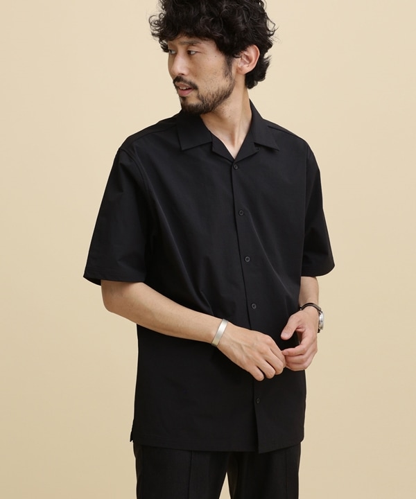 LB.04/イージーケアオープンカラーシャツ　半袖