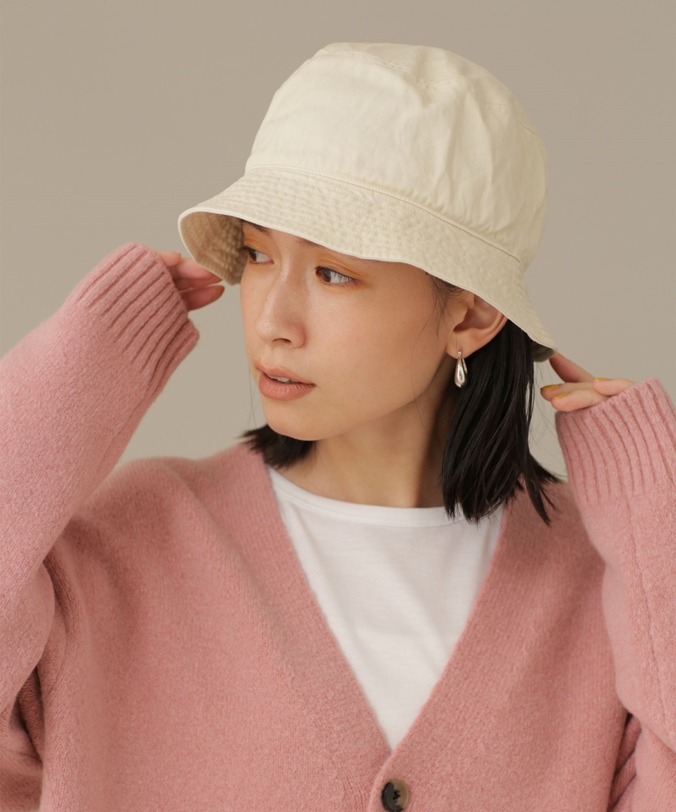 KIJIM TAKAYUKI BUCKET HAT / ホワイト | 6712239072 | ナノ