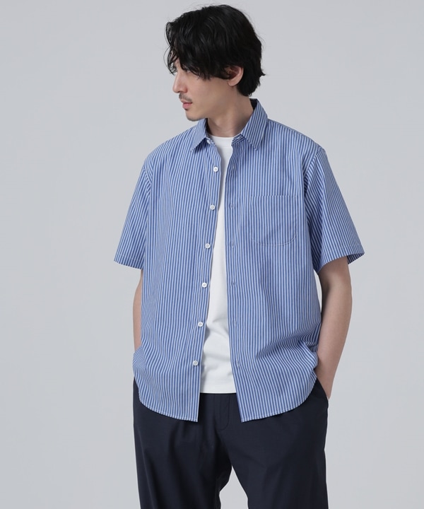 LB.03/「ICE FLOW LINEN」バリエーションシャツ 半袖