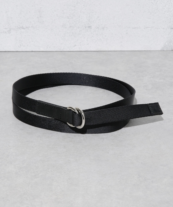 Silky Tape Double Ring Belt