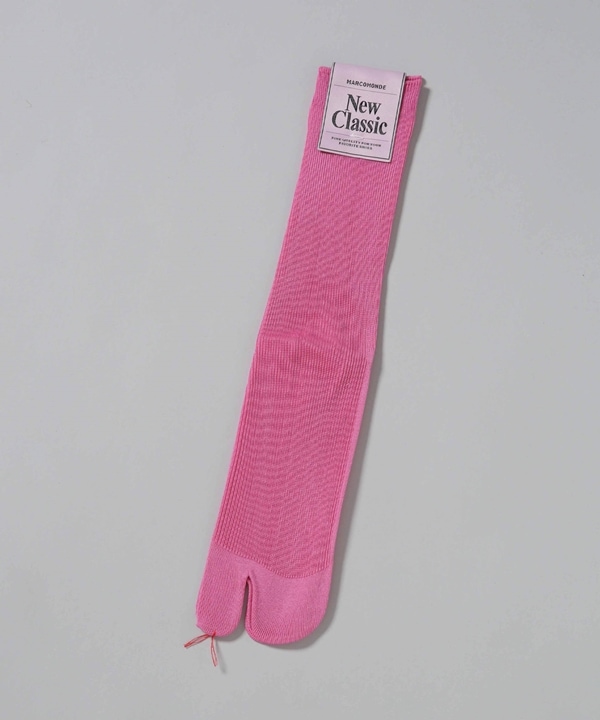cotton ribbed tabi socks