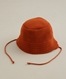 Ear-Pad Knit Bucket Hat