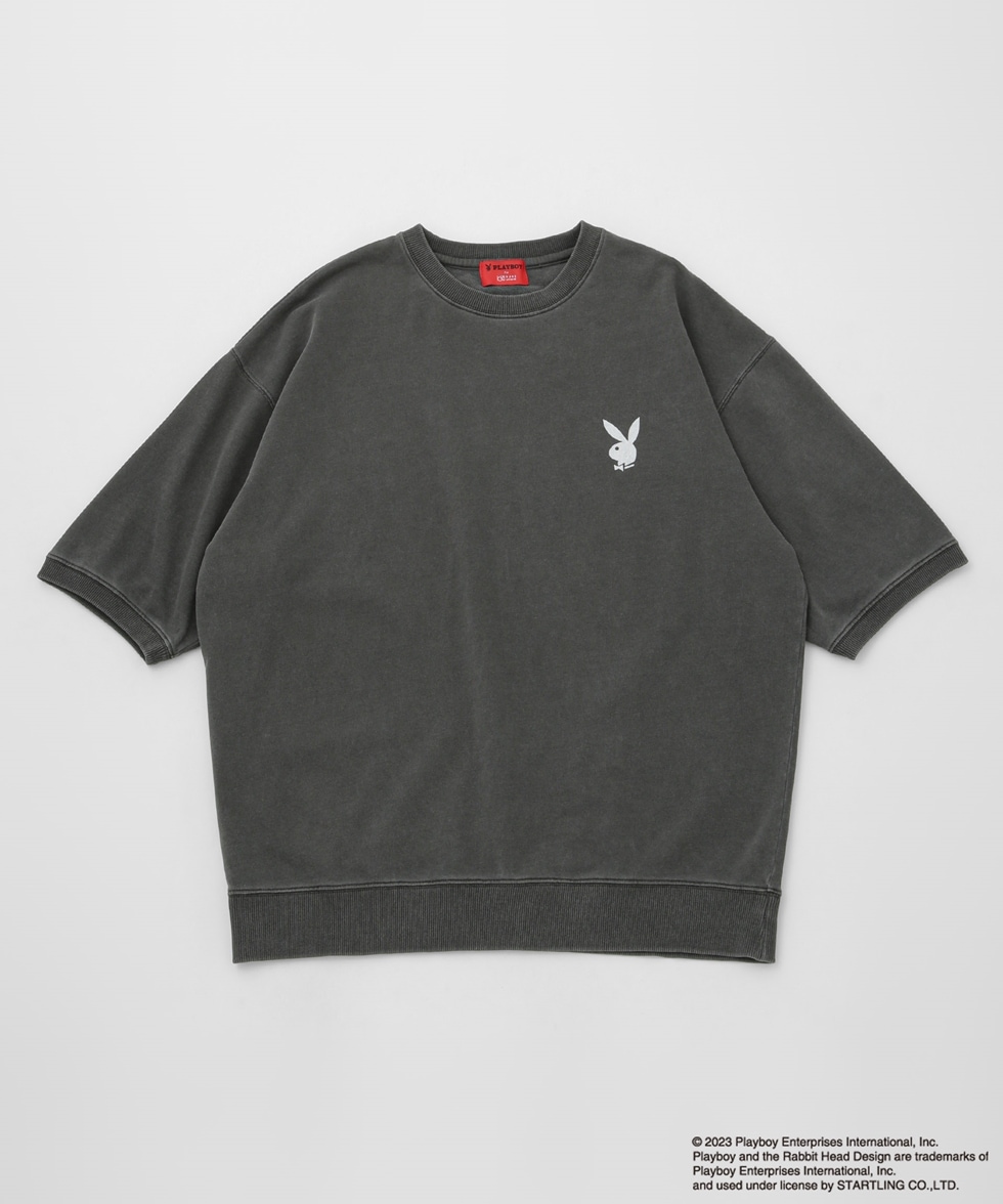 LB.03/「PLAYBOY別注」RABBIT HEAD Tシャツ / ブラック | 6683124245