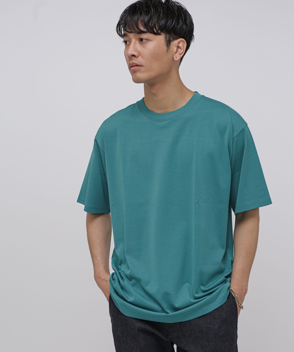 直売限定クルーネック Tシャツ ブルーA Tシャツ(半袖/袖なし)