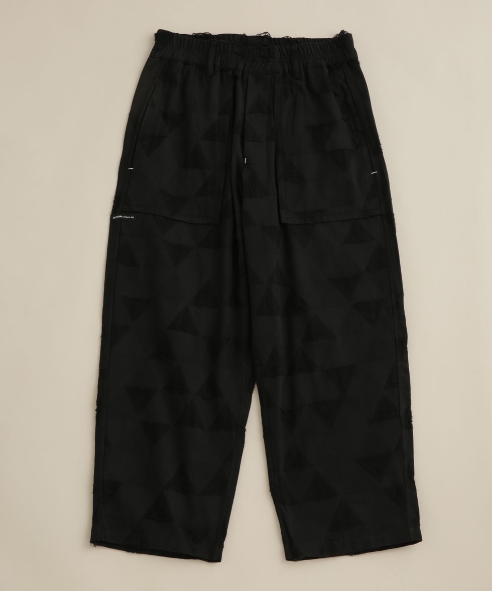 Ｔｒｉａｎｇｌｅ ｊｑ ｌｏｏｓｅ ｔｒｏｕｓｅｒｓ / ブラック