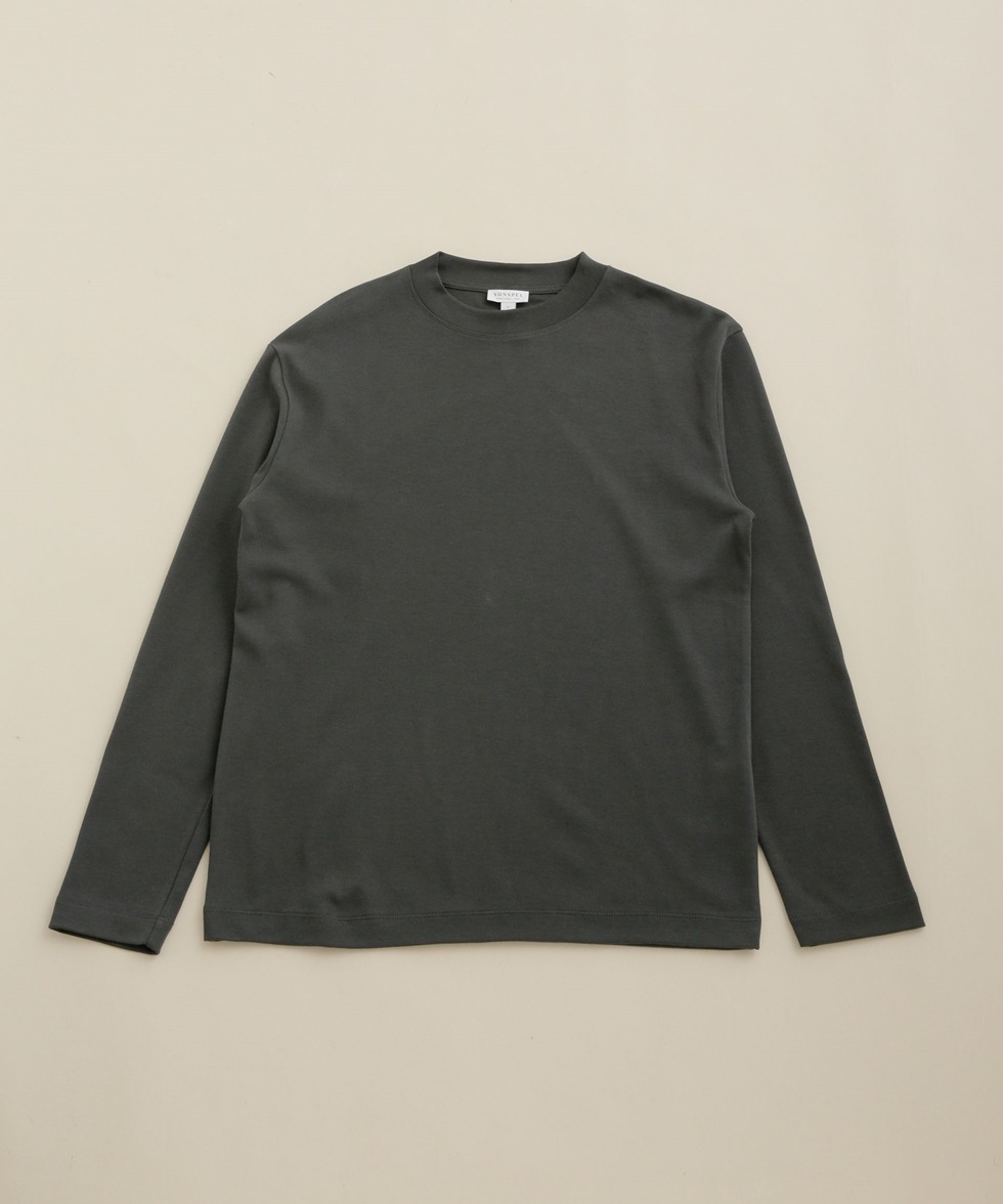 LONG SLEEVE MOCK NECK / ブラック | 6702223121 | ナノ・ユニバース