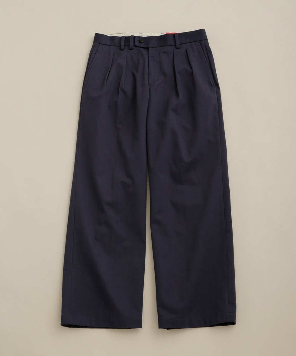 別注TWO PLEATS WIDE PANTS / ブラウン | 6702227247 | ナノ